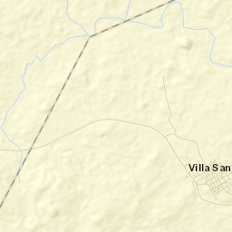 Villa Sandino Street Map