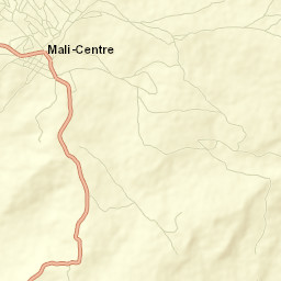 Mali Street Map