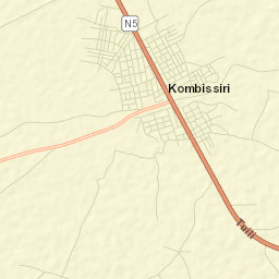 Kombissiri Street Map