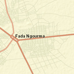 Fada N'gourma Street Map