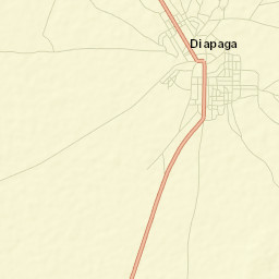 Diapaga Street Map