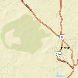 Harur Street Map