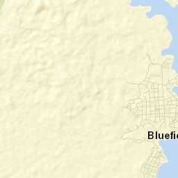 Bluefields Street Map