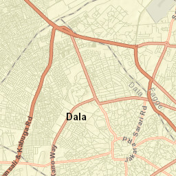 Kano Street Map