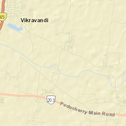Vikravandi Street Map