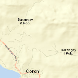 Coron Street Map