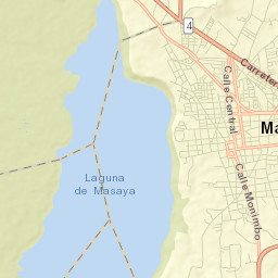 Masaya Street Map