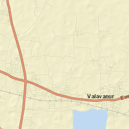 Valavanur Street Map