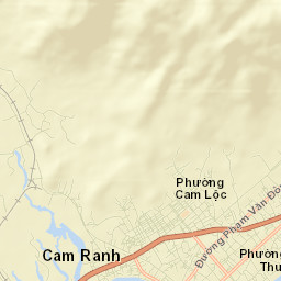 Cam Ranh Street Map
