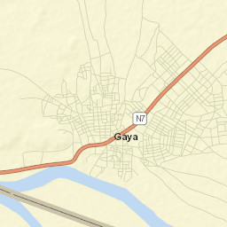 Gaya Street Map