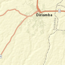 Diriamba Street Map