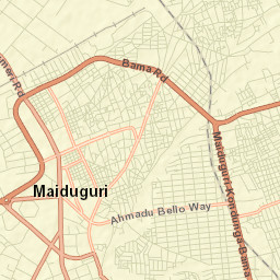 Maiduguri Street Map