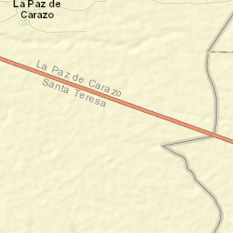 La Paz de Carazo Street Map