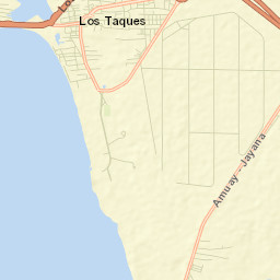Municipio Los Taques Street Map