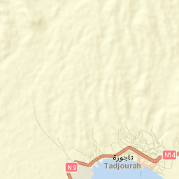 Tadjourah Street Map