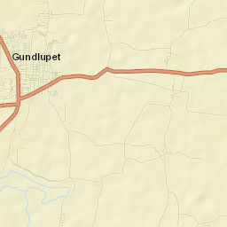 Gundlupēt Street Map