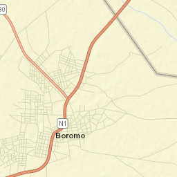 Boromo Street Map