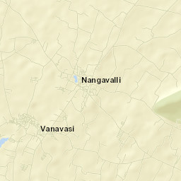 Nangavalli Street Map
