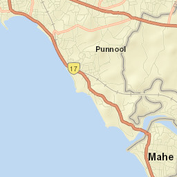 Mahē Street Map