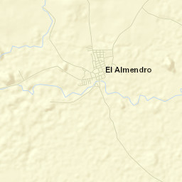 El Almendro Street Map