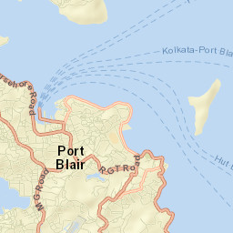 Port Blair Street Map