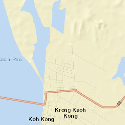 Koh Kong Street Map