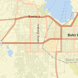 Bahir Dar Street Map