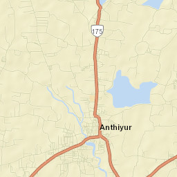 Anthiyur Street Map