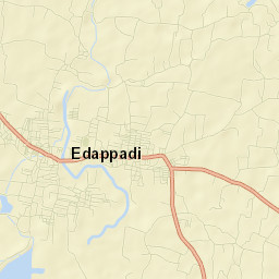 Idappadi Street Map