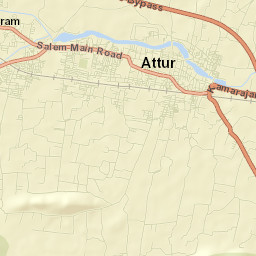 Attur Street Map