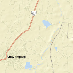 Attayyampatti Street Map