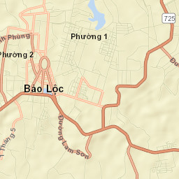 Bảo Lộc Street Map