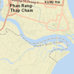 Phan Rang-Tháp Chàm Street Map