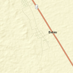 Belén Street Map