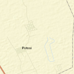 Potosí Street Map