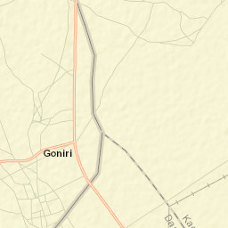 Goniri Street Map