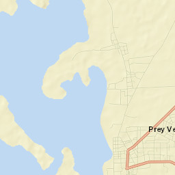 Srŏk Kâmpóng Léav Street Map