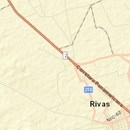 Municipio de Rivas Street Map