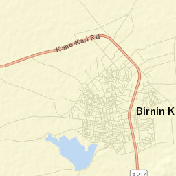 Birnin Kudu Street Map