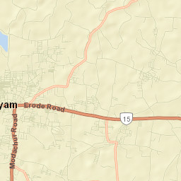 Gobichettipalayam Street Map