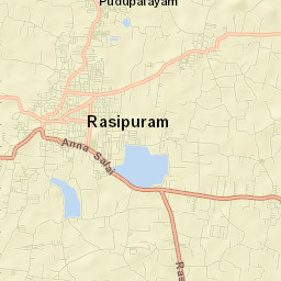 Rasipuram Street Map