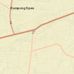 Krŏng Chbar Mon Street Map
