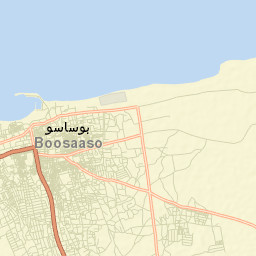 Bosaso Street Map