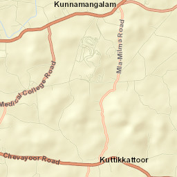 Kunnamangalam Street Map