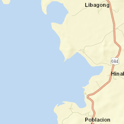 Inangatan Street Map