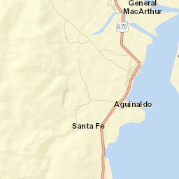 General MacArthur Street Map