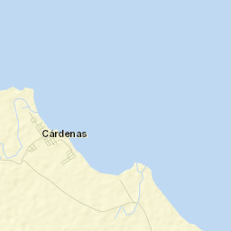 Cárdenas Street Map