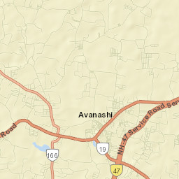 Avinashi Street Map