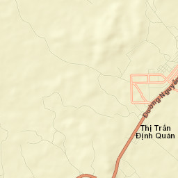 Huyện Định Quán Street Map