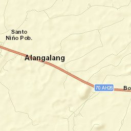 Alangalang Street Map
